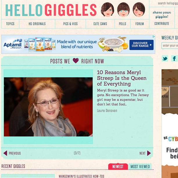 are there any good teen websites Are there any good teen websites